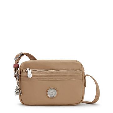 Kipling Abanu Slim Crossbody Taske Beige | DK 1033TC